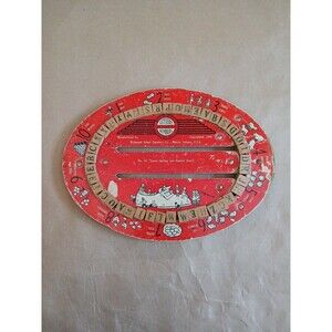 1940 Richmond Letters Numbers Educational Spelling Board No. 50 Home School